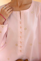 Embroidered Kurta Trouser - 2566
