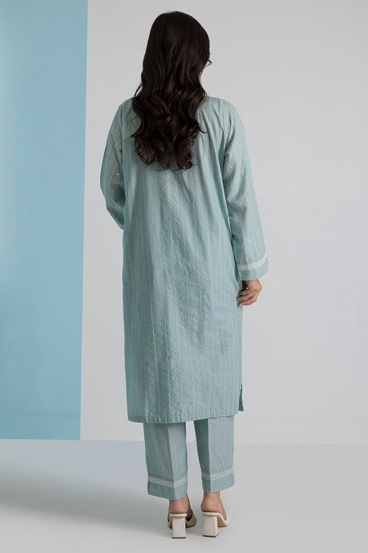 Embroidered Kurta Trouser - 2567
