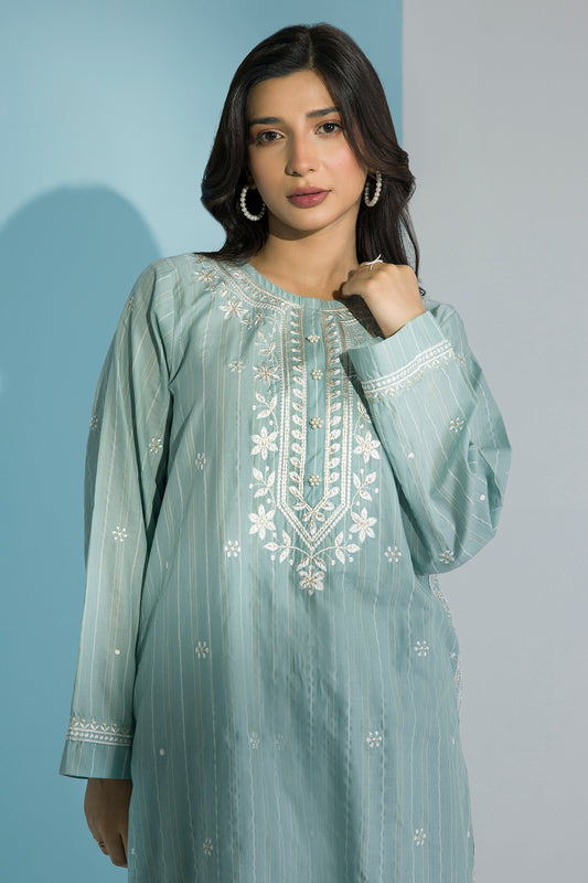 Embroidered Kurta Trouser - 2567