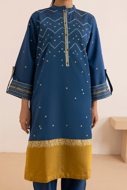 Embroidered Kurta Trouser - 2571