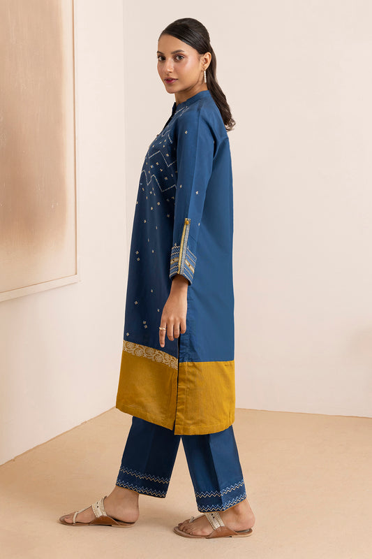 Embroidered Kurta Trouser - 2571