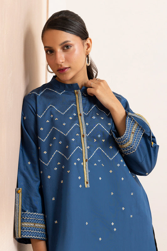 Embroidered Kurta Trouser - 2571