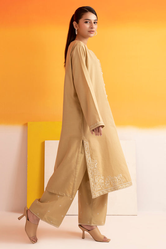 Embroidered Kurta Trouser - 2572