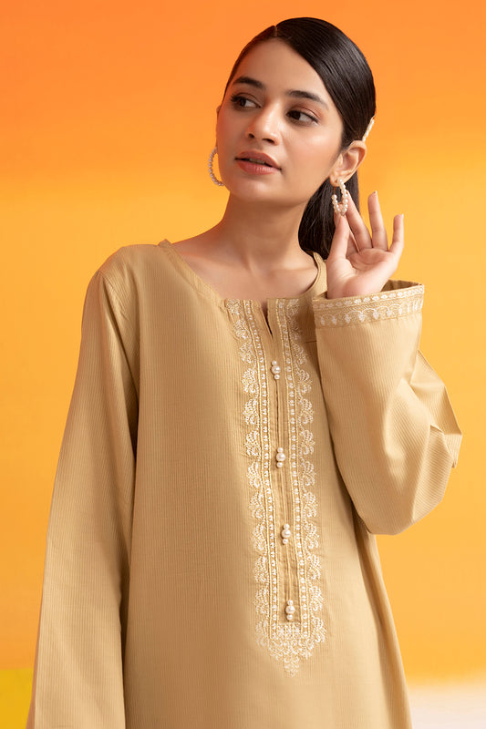 Embroidered Kurta Trouser - 2572