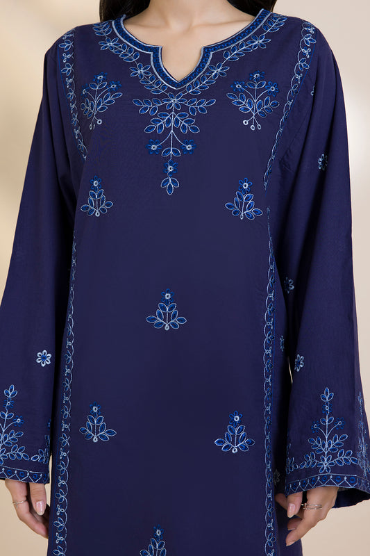 Embroidered Kurta Trouser - 2587