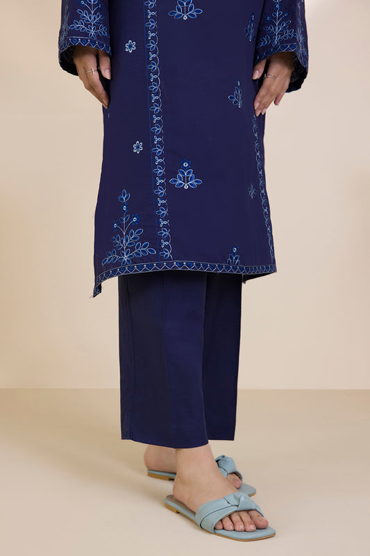 Embroidered Kurta Trouser - 2587