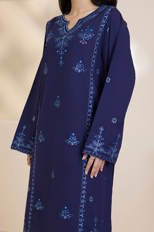 Embroidered Kurta Trouser - 2587