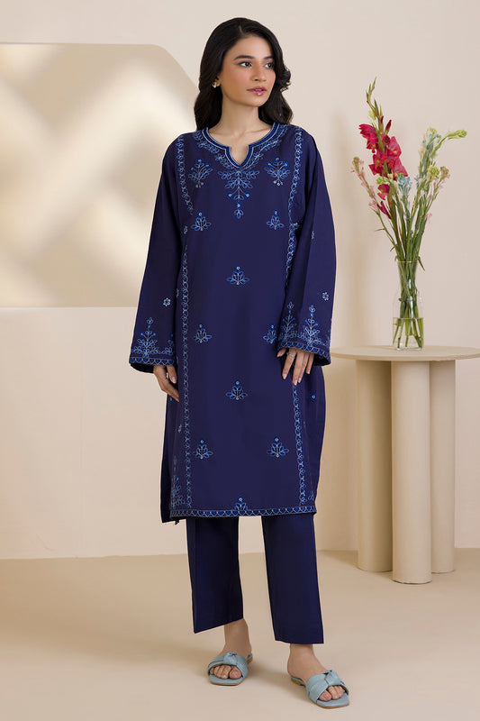 Embroidered Kurta Trouser - 2587