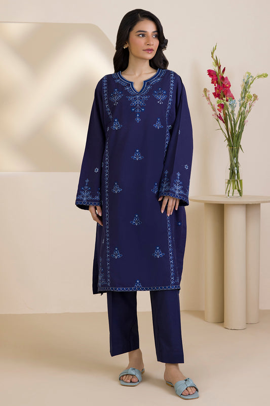 Embroidered Kurta Trouser - 2587