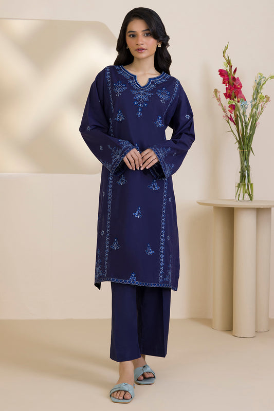 Embroidered Kurta Trouser - 2587