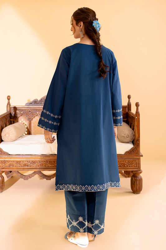 Embroidered Kurta Trouser - 2588