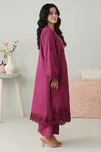 Embroidered Kurta Trouser - 2593