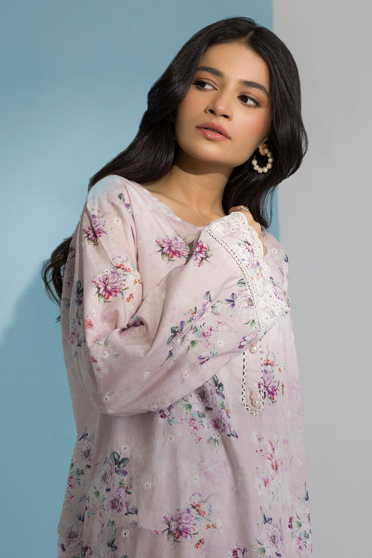 Embroidered Kurta Trouser - 2594