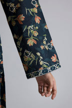 Embroidered Kurta Trouser - 2596