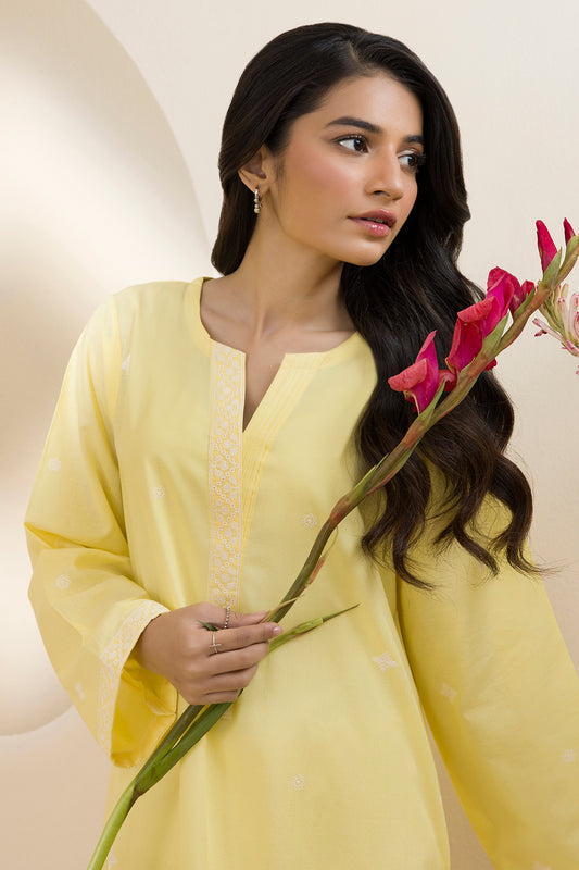 Embroidered Kurta Trouser - 2601