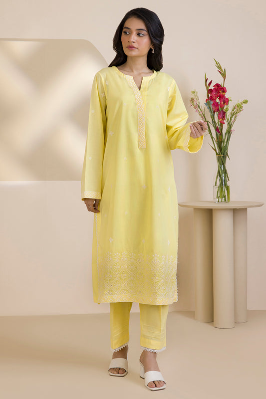 Embroidered Kurta Trouser - 2601