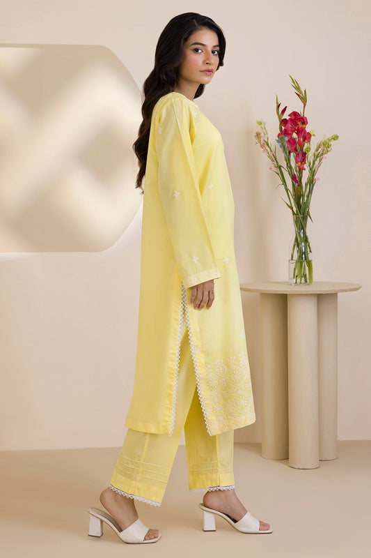 Embroidered Kurta Trouser - 2601