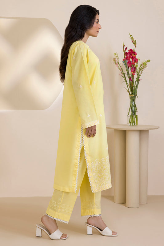 Embroidered Kurta Trouser - 2601