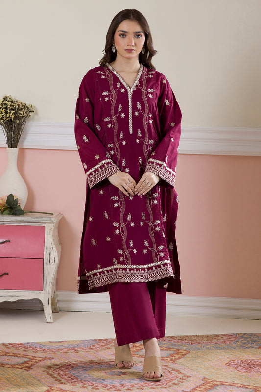 Embroidered Kurta Trouser - 2603