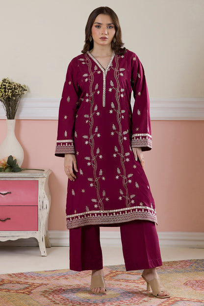 Embroidered Kurta Trouser - 2603