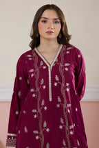 Embroidered Kurta Trouser - 2603