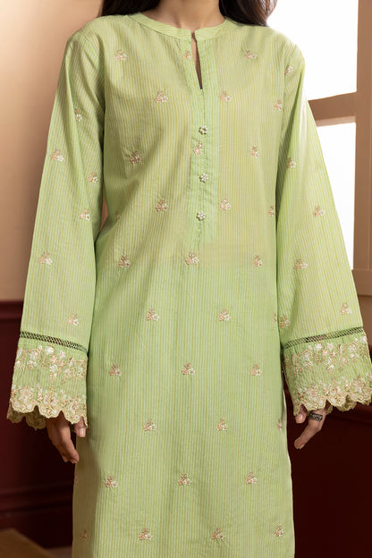 Embroidered Kurta Trouser - 2624