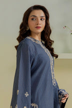 Embroidered Kurta Trouser - 2625