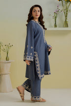 Embroidered Kurta Trouser - 2625