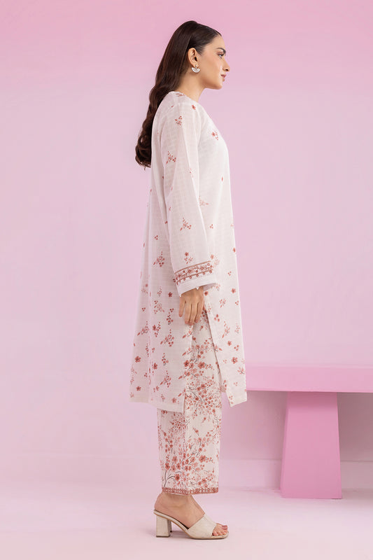 Embroidered Kurta Trouser - 2627