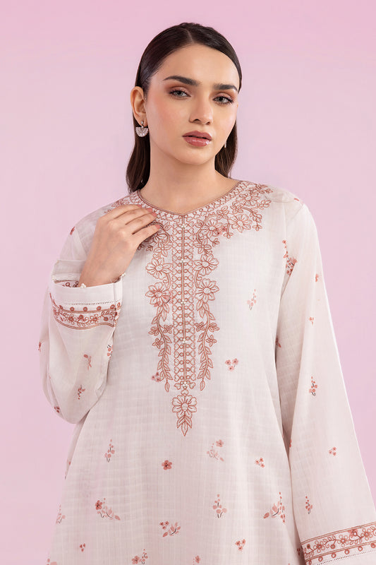 Embroidered Kurta Trouser - 2627