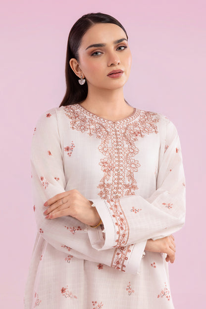 Embroidered Kurta Trouser - 2627