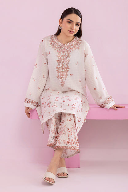 Embroidered Kurta Trouser - 2627