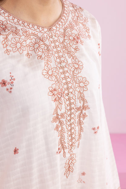 Embroidered Kurta Trouser - 2627