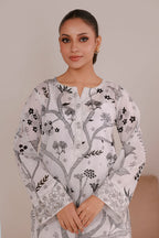 Embroidered Kurta Trouser - 2628