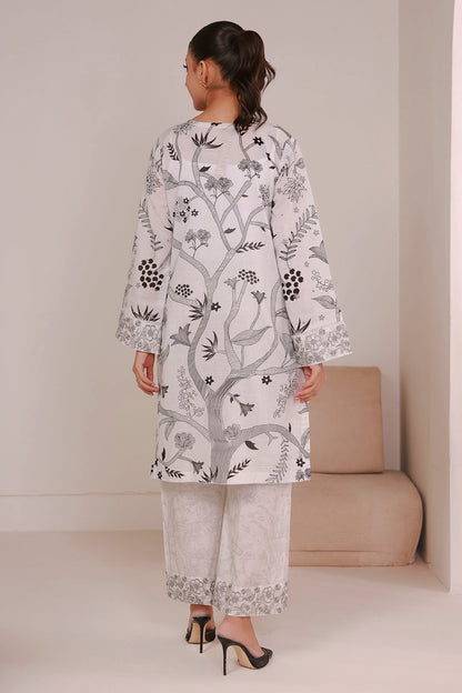 Embroidered Kurta Trouser - 2628