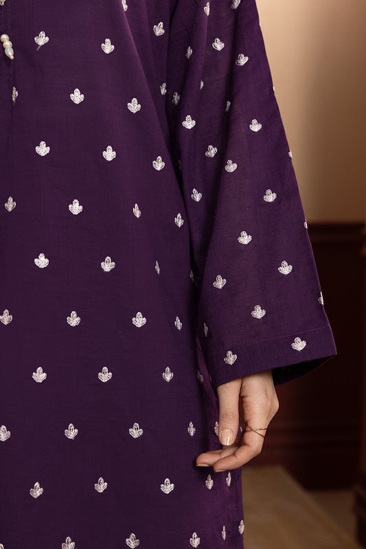 Embroidered Kurta Trouser - 2630