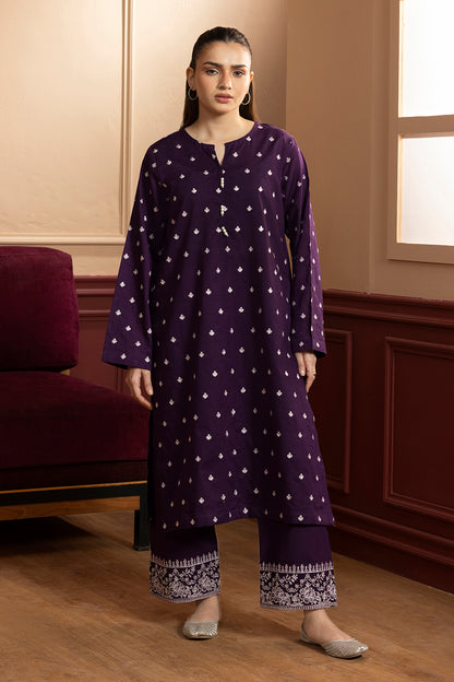 Embroidered Kurta Trouser - 2630