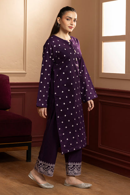 Embroidered Kurta Trouser - 2630