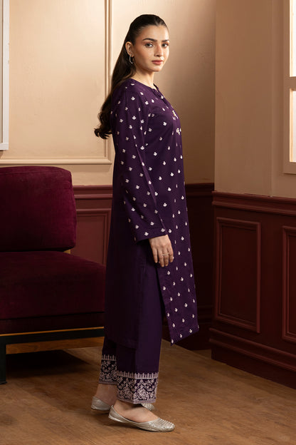 Embroidered Kurta Trouser - 2630