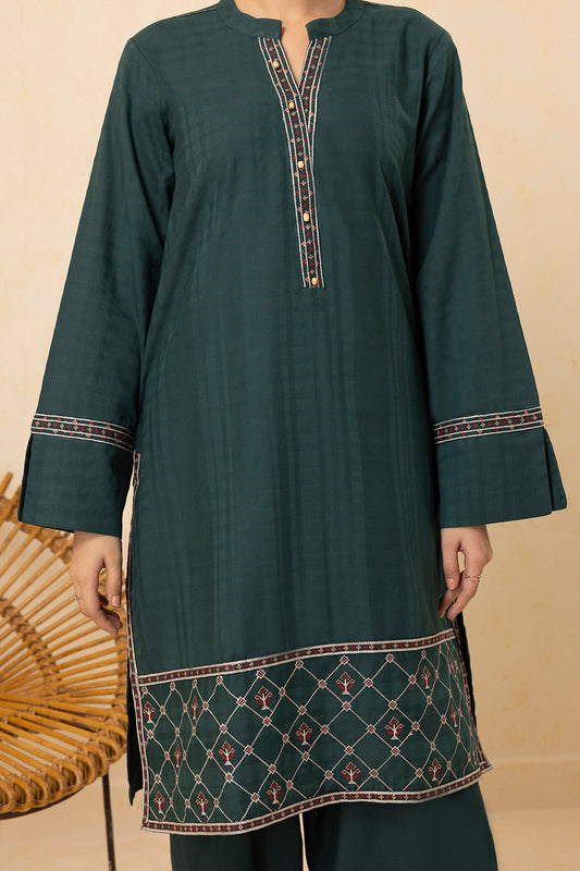 Embroidered Kurta Trouser - 2633