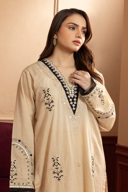 Embroidered Kurta Trouser - 2634