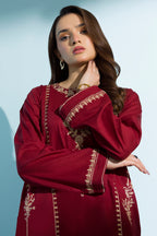 Embroidered Kurta Trouser - 2637
