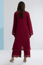 Embroidered Kurta Trouser - 2637