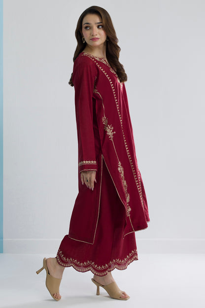 Embroidered Kurta Trouser - 2637