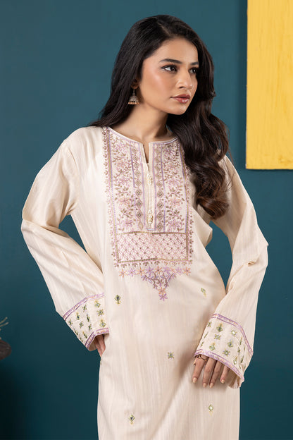 Embroidered Kurta Trouser - 2638