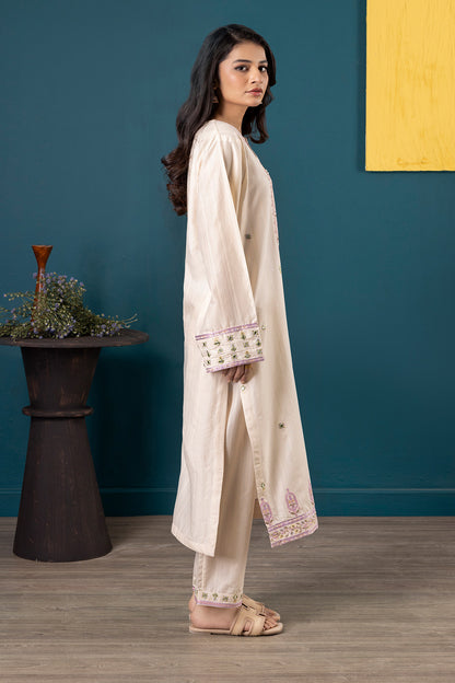 Embroidered Kurta Trouser - 2638