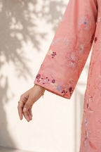 Embroidered Kurta Trouser - 2641