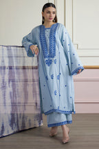 Embroidered Kurta Trouser - 2662