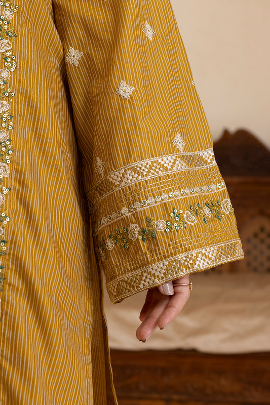 Embroidered Kurta Trouser - 2671