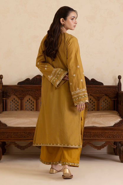 Embroidered Kurta Trouser - 2671